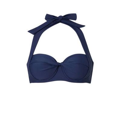 BEACHWAVE halter beugeltop marine BEACHWAVE halter beugeltop marine