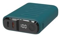 RealPower REALPOWER PB-10000 C Powerbank 10000 mAh USB PD USB-C (met Power Delivery) Donkerblauw Statusweergave - thumbnail