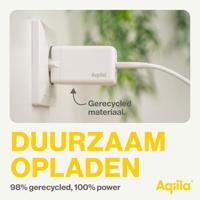 Aqiila W3 USB-oplader 65 W 1x USB-A, 2x USB-C USB PD, Quick Charge 3.0, QC 4+ Wit Binnen - thumbnail