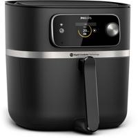 Philips HD9880/90 7000 Series Airfryer Combi Connected XXL 8.3L 2200W Zwart/RVS - thumbnail