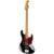 Sadowsky MetroExpress Hybrid P/J Bass Morado Fretless Solid Black High Polish fretloze elektrische basgitaar met gigbag