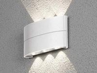 Konstsmide Chieri 7853-250 LED-buitenlamp (wand) Energielabel: G (A - G) 7.2 W Wit - thumbnail