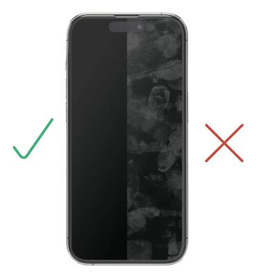 Hama Clear Protect screenprotector voor Samsung Galaxy A36 5G, help pse.