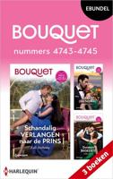 Bouquet e-bundel nummers 4743 - 4745 - Kali Anthony, Abby Green, Millie Adams - ebook - thumbnail