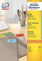 Etiket Avery Zweckform 3451 70x37mm geel 2400stuks - thumbnail