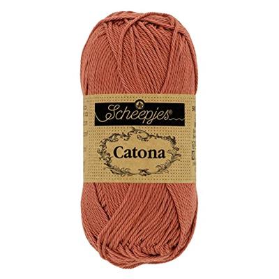 Scheepjes Catona - 10g - 504 Brick Red - Haakgaren / Breigaren