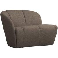 Woood Mojo 2-zits bankje links bouclé Bruin Melange - thumbnail