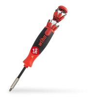 Wiha 38606 | Schroevendraaier met bitmagazijn | LiftUp 25 | magnetisch | 12 bits - 38606 - thumbnail