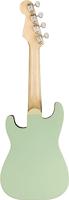 Fender Fullerton Strat Uke WN White Pickguard Surf Green elektrisch-akoestische ukelele - thumbnail