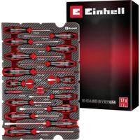 Einhell Schraubendreher-Set 17-tlg. Einleger Pad 370525 Inlegstuk Rood/zwart - thumbnail