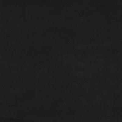 Schommelstoel met massief rubberwood poten fluweel zwart - thumbnail