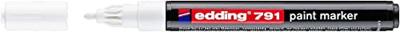 Paintmarker edding 791 alcoholbasis 1-2mm wit