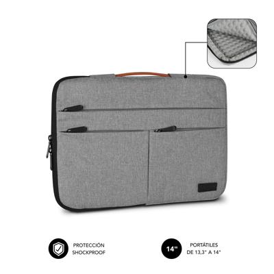 Laptoptas Subblim Air Padding 360 Grijs - thumbnail