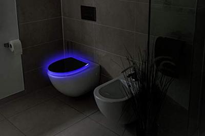 Cornat Wc-Bril Mdf Black Shining Sc - KSDSC362