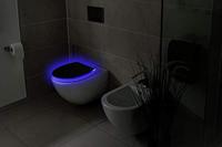 Cornat Wc-Bril Mdf Black Shining Sc - KSDSC362 - thumbnail