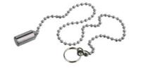 Kirchhoff Ventielketting, chroom, 400 mm, met contragewicht - 98817314 - thumbnail