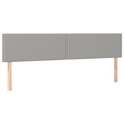 Bedframe zonder matras 120x190 cm stof lichtgrijs