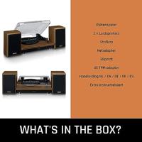 Lenco LS-100WD Platenspeler Belt drive Hout - thumbnail