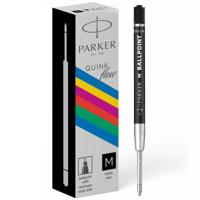 Parker ECO balpen navulling, medium, zwart, 20 stuks - thumbnail