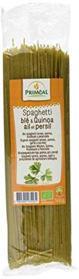Spaghetti tarwe quinoa knoflook peterselie bio 500 Gram
