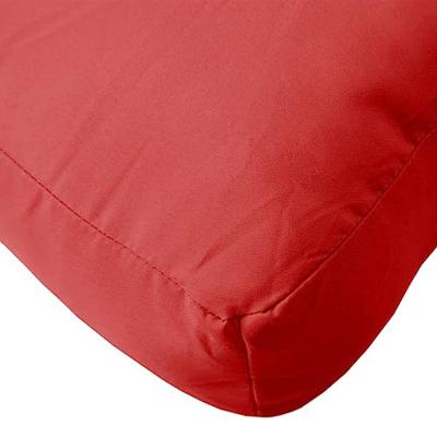 VidaXL Palletkussen 80x40x12 cm stof rood VidaXL Palletkussen 80x40x12 cm stof rood