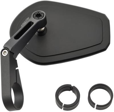 DAYTONA spiegel stuureinde "d-mirror-15". mirrors barend flat ov al short sw e-mark