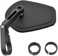 DAYTONA spiegel stuureinde "d-mirror-15". mirrors barend flat ov al short sw e-mark - thumbnail