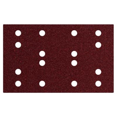 Metabo 635190000 Afslijpbladen 80 x 133 mm, P 40, 16 gaten, met klittenbandbevestiging (SRA)