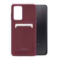 Mobilize Rubber Gelly Card Case Samsung Galaxy A23 5G Matt Bordeaux - thumbnail