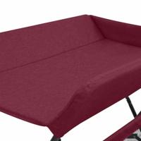 Verschoontafel ijzer rood - thumbnail