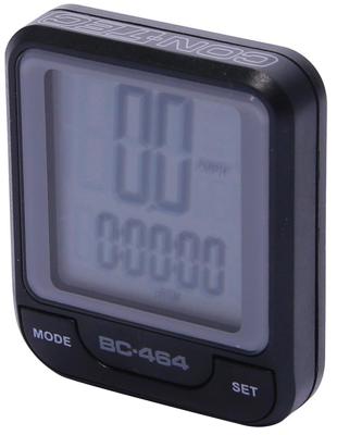 CONTEC fietscomputer "cbc-464" ct computer cbc-464 wire, black/coolgrey