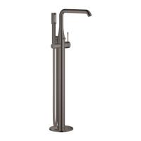 GROHE Essence New Afbouwdeel vrijstaande badkraan - omstel - draaibare uitloop 27.7cm - handdouche - doucheslang - hard graphite 23491A01 - thumbnail