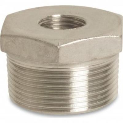 Zeskant verloopring - Fig.241 - RVS - buiten/binnen - 1.1/4" x 1"