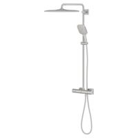 Grohe Rainshower smartactive 310 cube douchesysteem mono vierkant 9,5l/m supersteel 26837dc0 - thumbnail