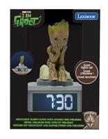 Digitale wekker met Groot nachtlampje van Guardians of the Galaxy en geluidseffecten - thumbnail
