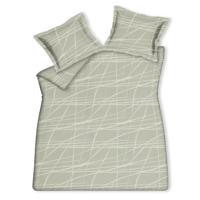 Vandyck meaningful smoke green Dekbedovertrek - thumbnail