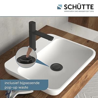 Schütte Wastafelkraan (Zwart mat) Schütte Wastafelkraan (Zwart mat)