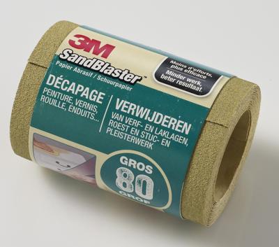 3M™ aluminium oxide schuurrol grof - P80 - 115mmx2.5m - 911525CL080
