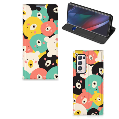 OPPO Find X3 Neo Magnet Case Bears OPPO Find X3 Neo Magnet Case Bears
