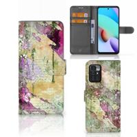 Hoesje Xiaomi Redmi 10 Letter Painting - thumbnail