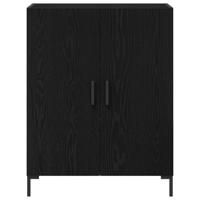 Sideboard met Muurkast Zwart Eiken Engineered Hout - thumbnail