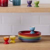 LE CREUSET - Vancouver - Ontbijtbord 22cm Regenboog 6-dlg - thumbnail