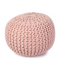 Bundy poef roze Ø40cm H32cm - thumbnail