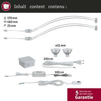 Paulmann Assistent II 99909 Schilderijlamp 8 W Chroom - thumbnail