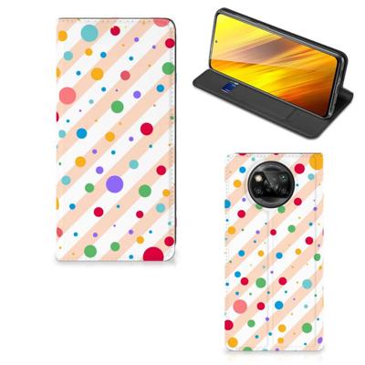 Xiaomi Poco X3 Pro | Poco X3 | Hoesje met Magneet | Dots