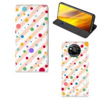 Xiaomi Poco X3 Pro | Poco X3 | Hoesje met Magneet | Dots - thumbnail