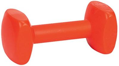 Nylon drijvende halter hondenspeeltje assorti 19 cm