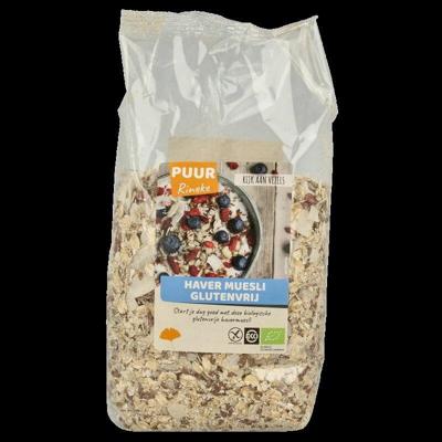 Haver muesli glutenvrij bio 750 Gram