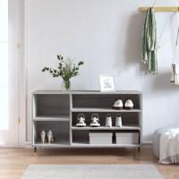 VidaXL Schoenenkast 102x36x60 cm bewerkt hout sonoma grijs - thumbnail