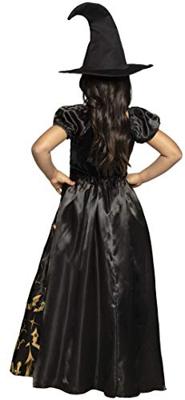 Midnight Spooky Witch Heksenjurk Kind